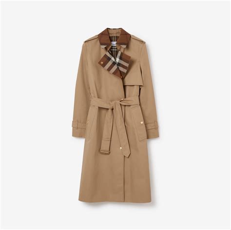 burberry peacoat camel check|burberry trench coat.